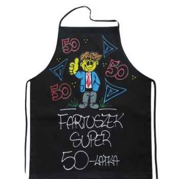 [Fb09-50] Fartuszek bawełniany FARTUSZEK SUPER 50 latka